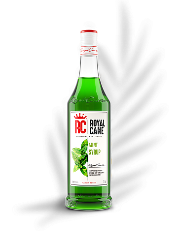 Сироп Royal Cane Мята 1л,ст/б бренд колпак