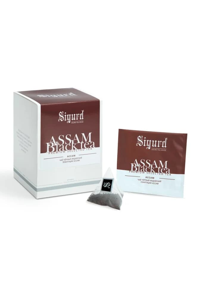 Чай SIGURD BLACK ASSAM черный АССАМ 2гр*20шт