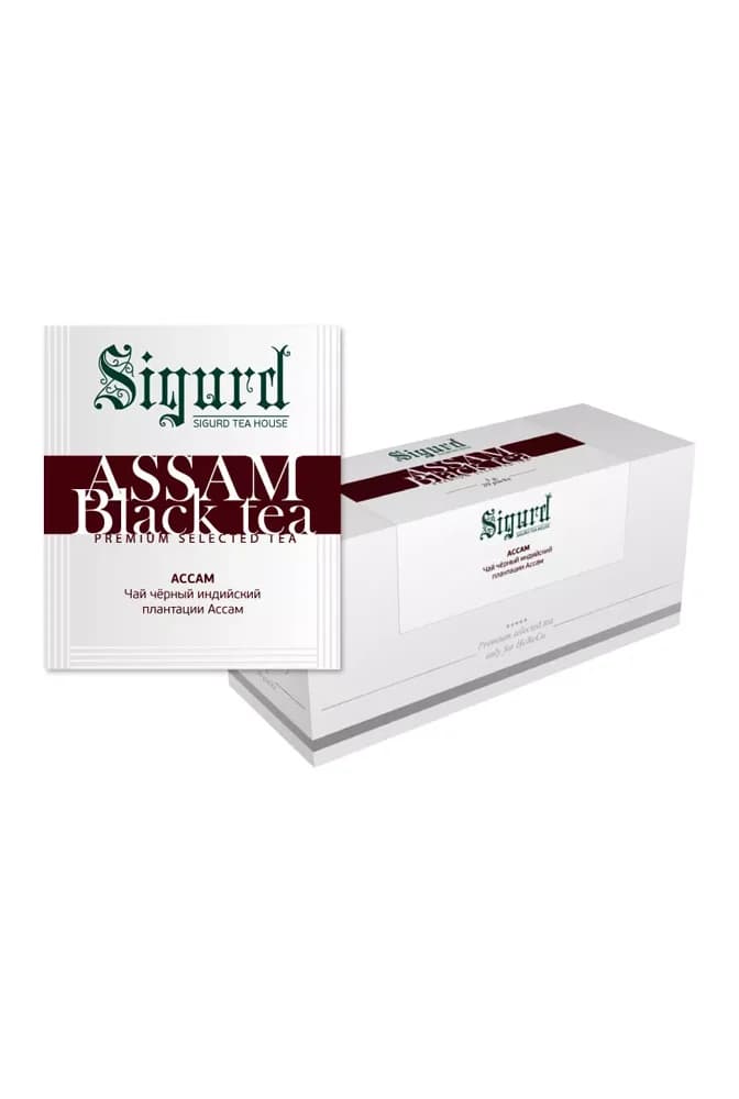 Чай Sigurd Black Assam (черный) 30*2 гр.