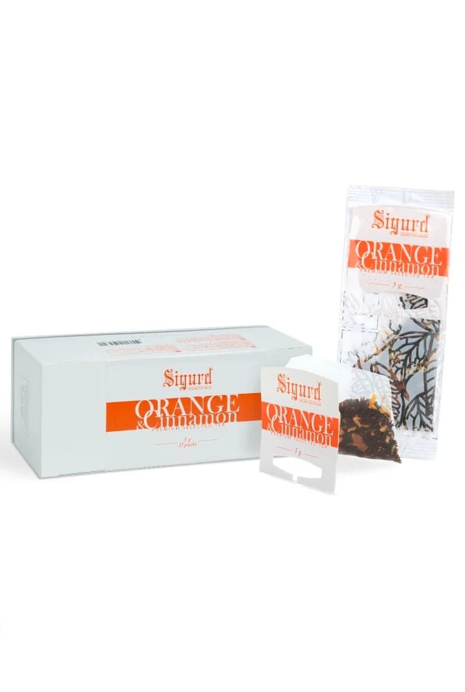 Чай Sigurd Orange&Cinnamon (Апельсин с корицей) 15*5гр