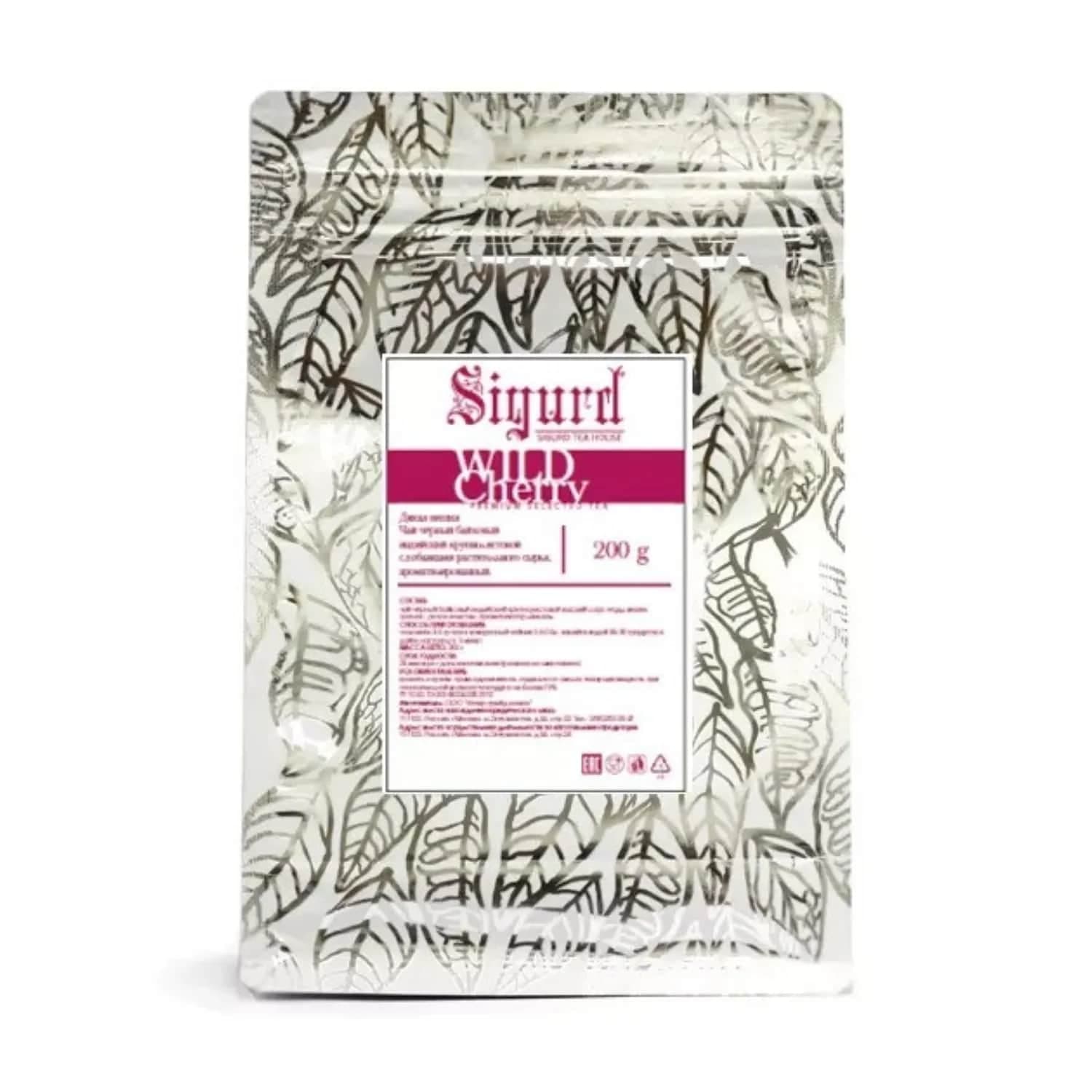 Чайный напиток Sigurd Wild Cherry 200гр