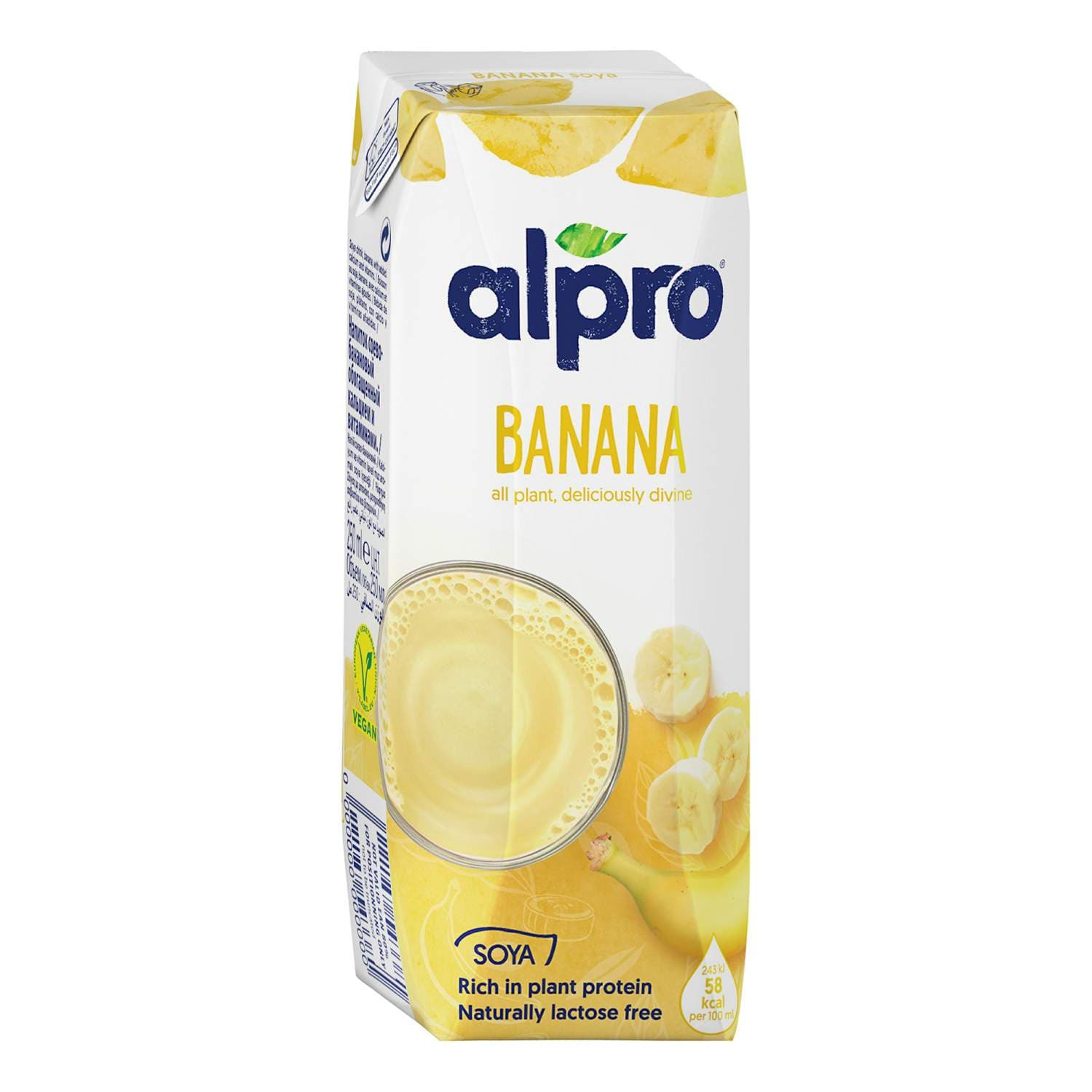 Банановое молоко Alpro Barista, 1 л